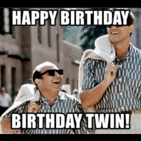 twin birthday meme